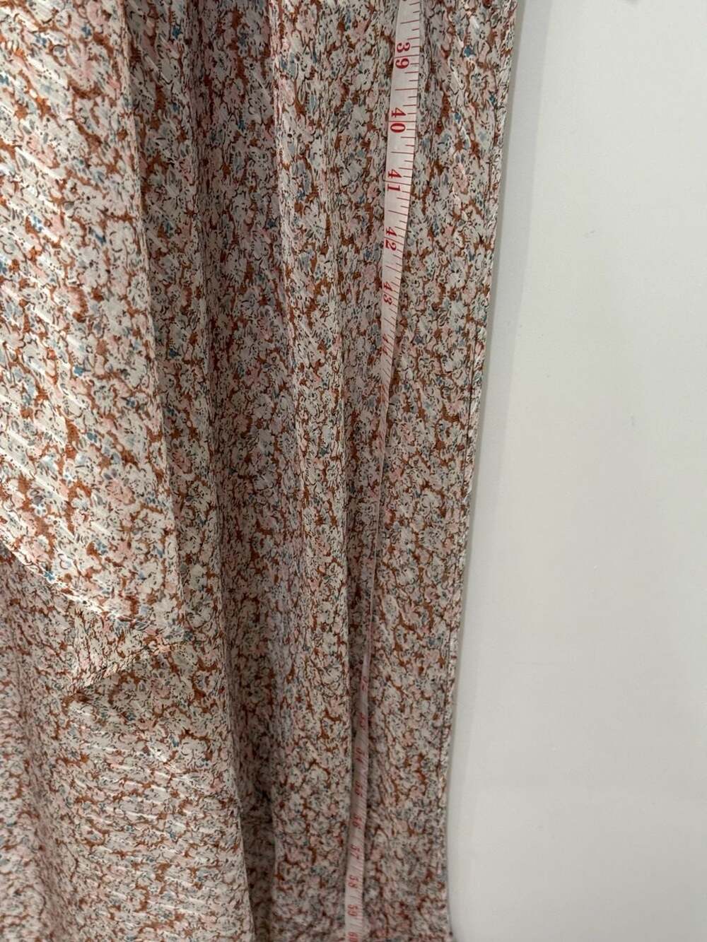 ASTR the Label Pemberley Floral Print Off-The-Shoulder Asymmetric Ruffle Maxi Dr - Picture 12 of 13